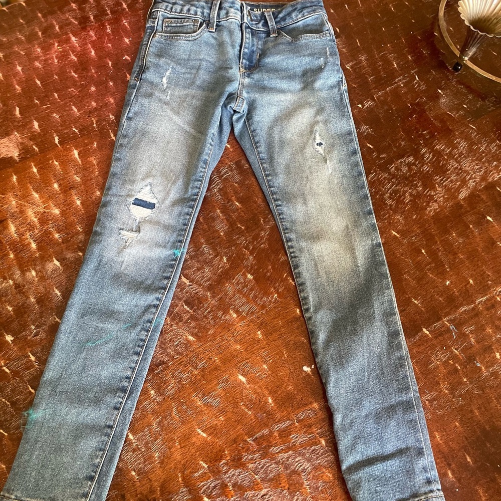 Kids gap Distressed Blue Jeans